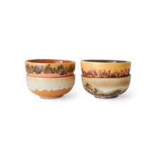 Afbeelding in Gallery-weergave laden, 70s ceramics: XS Kommen , Marine (set of 4)
