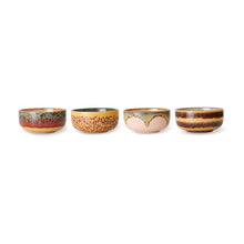 Load image into Gallery viewer, 70s Ceramics: Dessert Bowls
Harbour, Set of 4
