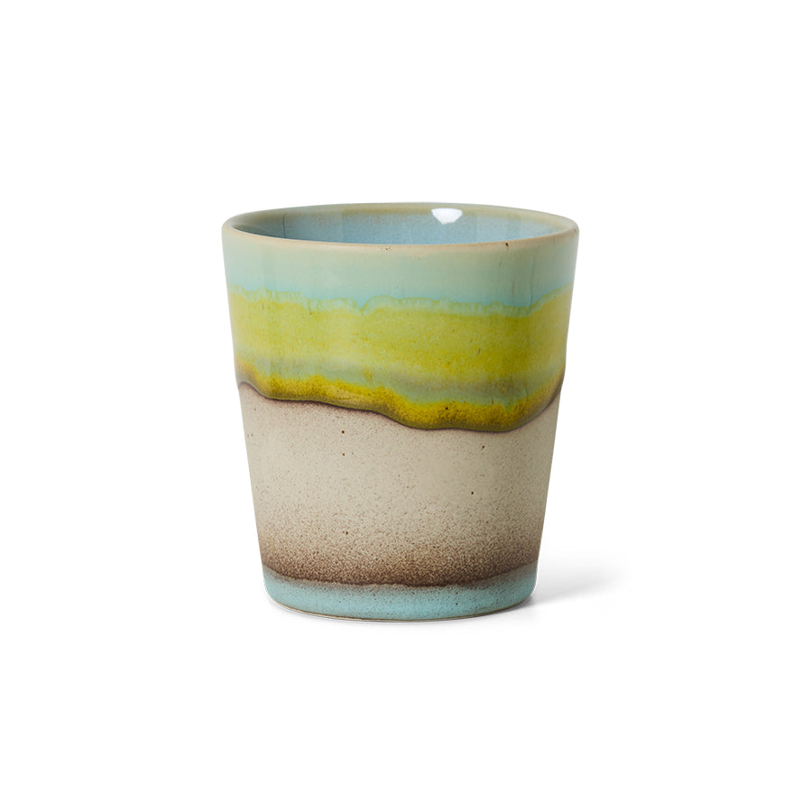 70s Ceramics: Koffie Mok Glint