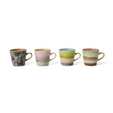 Load image into Gallery viewer, 70s Ceramics: Americano Mugs Radiant S/4

