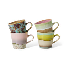 Load image into Gallery viewer, 70s Ceramics: Americano Mugs Radiant S/4
