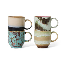 Load image into Gallery viewer, 70s Ceramics: Coffee Mugs Brazil (set of 4)
