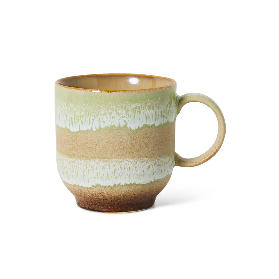 70s Ceramics: Koffie Mok Umber