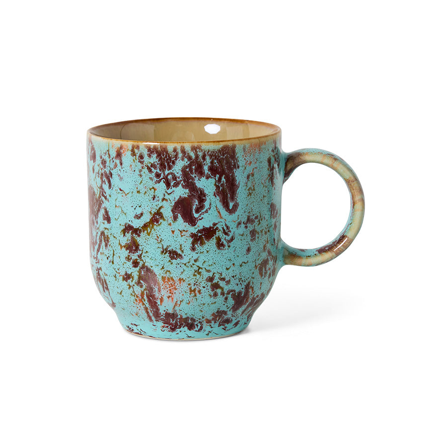 70s Ceramics: Coffee Mugs Brazil (set of 4)