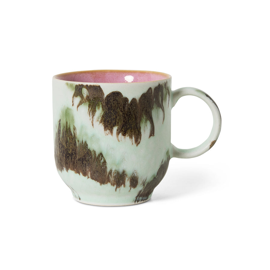 70s Ceramics: Coffee Mugs Brazil (set of 4)