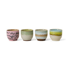 Load image into Gallery viewer, 70s Ceramics: Café Cups Lagoon

