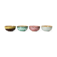 Load image into Gallery viewer, 70s Ceramics, XS Bowls, castor (S/4)
