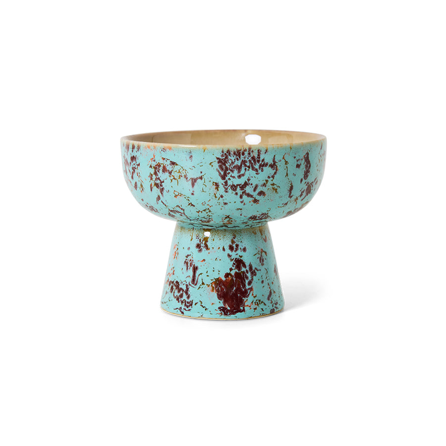 70s Ceramics: Tapas Bowl On Base Dunes S