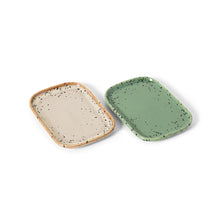 Afbeelding in Gallery-weergave laden, 70s Ceramics: small trays Crayon (set van 2)
