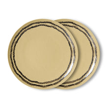 Afbeelding in Gallery-weergave laden, 70s ceramics: Dinner Plate, Vanilla (set of 2)
