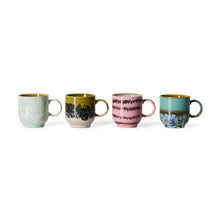 Afbeelding in Gallery-weergave laden, 70s Ceramics: Koffie Mokken Calming S/4
