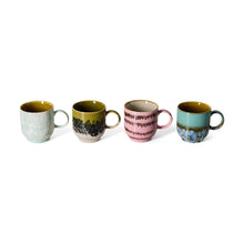Afbeelding in Gallery-weergave laden, 70s Ceramics: Koffie Mokken Calming S/4
