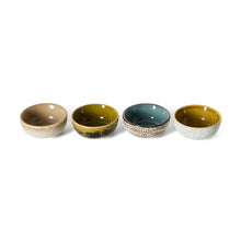Load image into Gallery viewer, 70s Ceramics, XS Bowls, castor (S/4)
