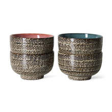 Afbeelding in Gallery-weergave laden, 70s Ceramics: Noodle Kommen Brew Variation (set van 4)
