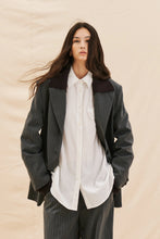 Load image into Gallery viewer, Bianco Strepen Blouse Wit
