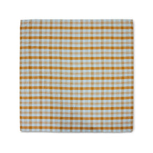 Load image into Gallery viewer, Vida check table cloth Amber
