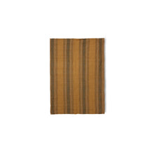 Load image into Gallery viewer, Vida Gestreepte Theedoek  Amber / Grijs (50x70cm)
