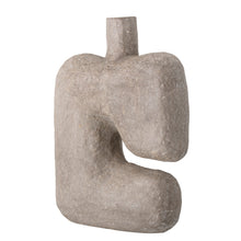 Load image into Gallery viewer, Deco Vase Gray, Paper Mache
