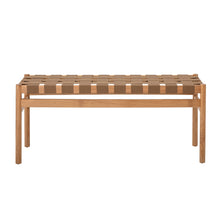 Load image into Gallery viewer, Roel Bench, Brown, Oak

