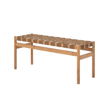 Load image into Gallery viewer, Roel Bench, Brown, Oak
