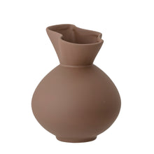 Load image into Gallery viewer, Nica Vase, Brown, Stoneware
