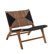 Load image into Gallery viewer, Grant Lounge Chair, Black, Teak
