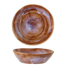 Load image into Gallery viewer, Lotus Bowl, Brown, Stoneware
