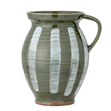 Load image into Gallery viewer, Frigg Vase, Green, Stoneware
