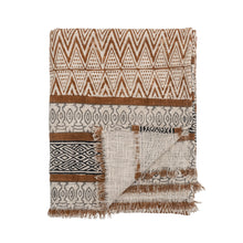Load image into Gallery viewer, Madigan Throw, Brown, Cotton
