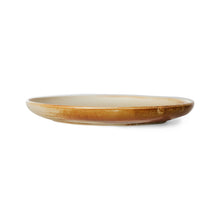 Load image into Gallery viewer, Chef ceramics: side plate, rustic cream/brown
