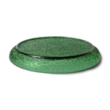 Load image into Gallery viewer, The Emeralds: Glass Side Plate, Green  S/2
