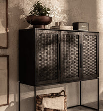 Load image into Gallery viewer, Karma Charcoal High Dresser 3 Doors
