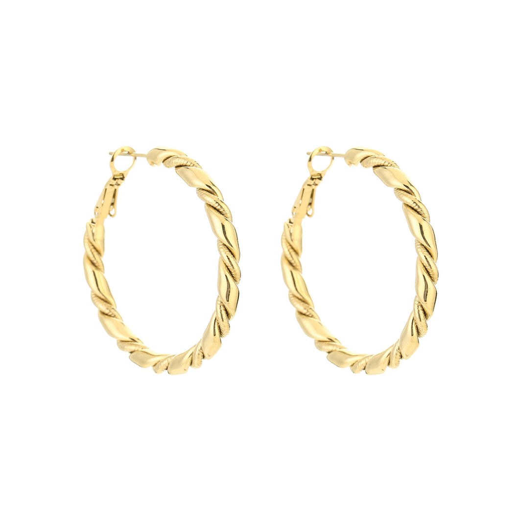 Gini Earrings - Gold, Silver