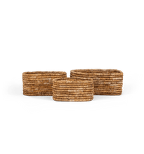 Load image into Gallery viewer, Caterpillar Ambang Rectangular Basket Two-Tone - Set of 3
