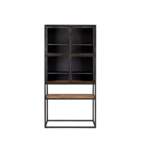 Load image into Gallery viewer, Salvage Cabinet 4 Glass Doors
