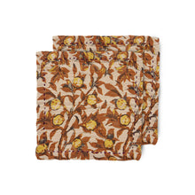 Load image into Gallery viewer, Cotton napkins mediterranean tangerine (set of 2)
