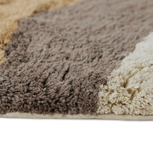 Load image into Gallery viewer, Bath mat natural waves (ø120cm)

