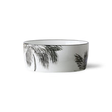 Afbeelding in Gallery-weergave laden, Bold &amp; Basic: Kom Jungle Palm Zwart
