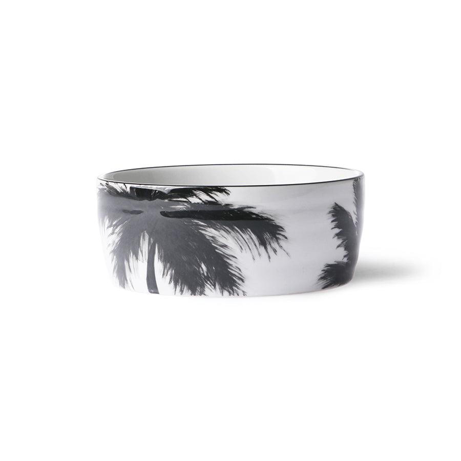 Bold & Basic: Kom Jungle Palm Zwart