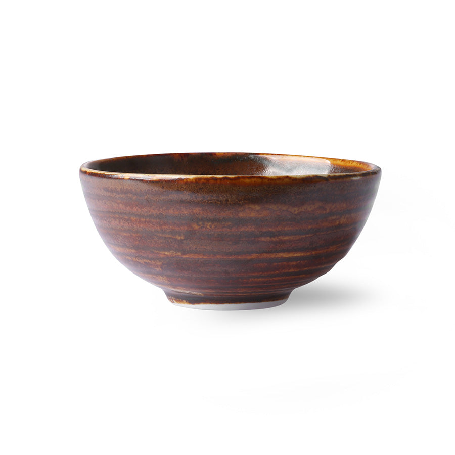 Home Chef Ceramic:  Bowl Brown