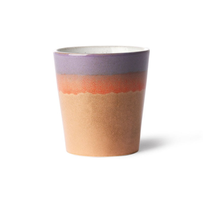 Ceramic 70's Mug Sunset