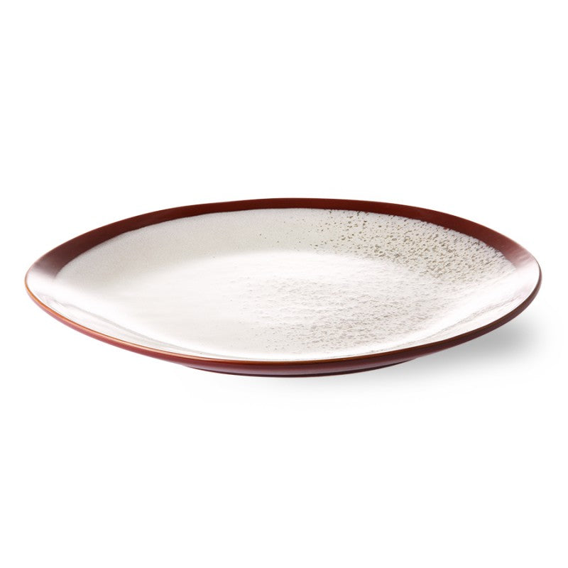 Ceramic Dinner Plate Frost S/2