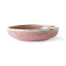 Load image into Gallery viewer, HOME CHEF CERAMICS: DEEP PLATE RUSTIC PINK
