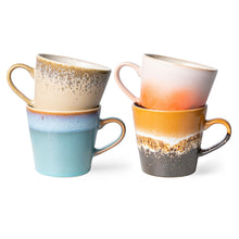 Load image into Gallery viewer, Ceramic Cappuccino Mug Meteor S/4
