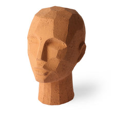 Load image into Gallery viewer, Abstract Head Terracotta 
