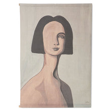Load image into Gallery viewer, Wall Chart Woman Portrait By Sella Molenaar
