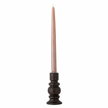 Load image into Gallery viewer, Hui Candlestick, Black, Stoneware
