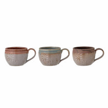 Load image into Gallery viewer, Aster Mug, Brown, Stoneware S/3
