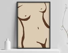 Load image into Gallery viewer, Lois Nude Poster L 
