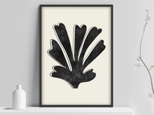 Load image into Gallery viewer, Leaf Zwart Poster S
